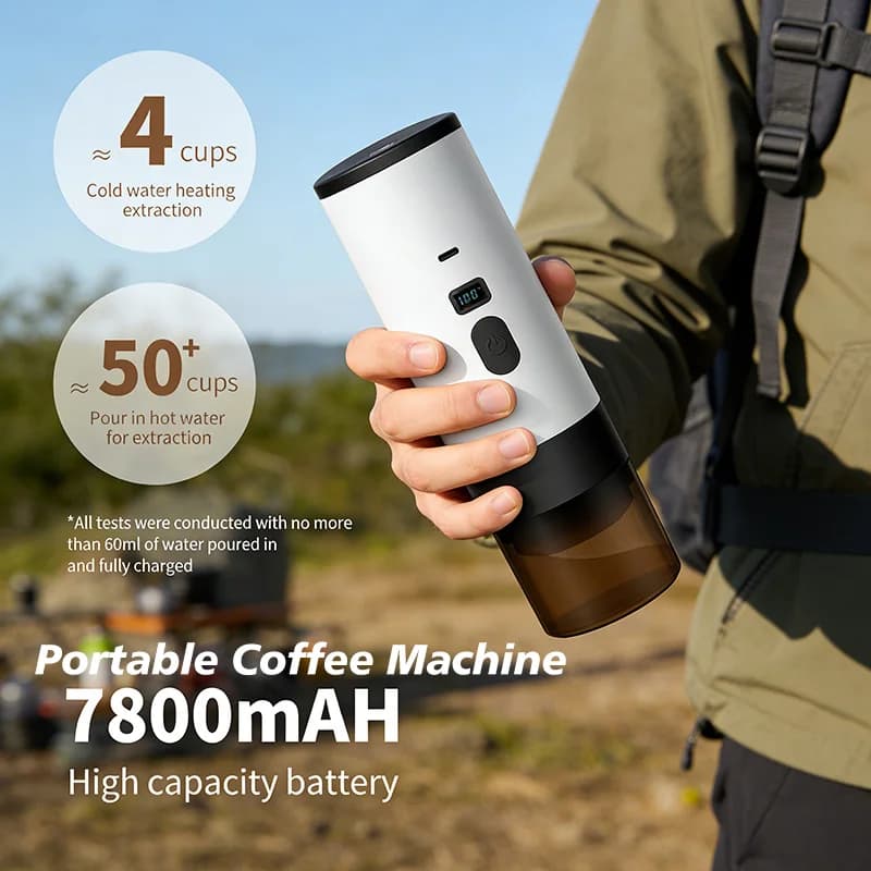 Przenośny elektryczny ekspres do kawy 7800mAh